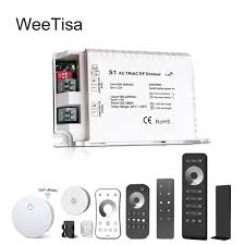 Triac Led Dimmer 220v Trailing Edge Dimming Rf 2 4g Wireless Remote Smart Wifi Control Ac 230v 110v Led Light Lamp Dimmer Switch Dimmers Aliexpress