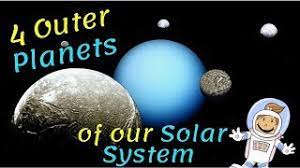 Learning About The Solar System For Kids 4 Outer Planets Youtube