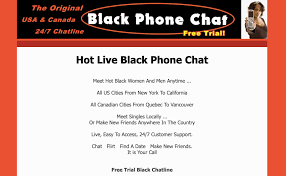 The free trial isn't limited to just exchanging messages. Black Phone Chat Mr Chat Line