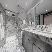 It was the best way to take an earthy floor tile and make it work with blue grey marble. Grey White Natural Marble Stone Slabs For Bathroom Tiles Backsplash Flooring Wall Countertops China Grey Marble White Marble Stone Made In China Com