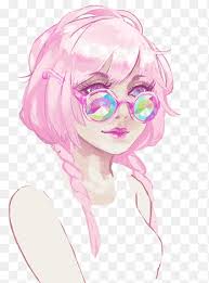 How to draw anime faces in pencil. Woman Face Illustration Diana Prince Anime Pastel Drawing Ouran High School Host Club Girl Purple Painted Png Pngegg