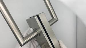 Solid trim plates with curved handles. China Glass Door Lock Glass Door Lock With Mortise Lock Handle China Glass Door Lock With Mortise Lock Handle Glass Door Lock