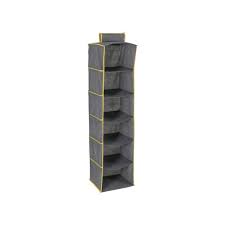 Kunststoff kleidung aufbewahrungsbox kleiderschrank finishing. Hange Aufbewahrung Sofia 6 Facher Kleiderschrank Hangeregal Webshop Dalia Homeware