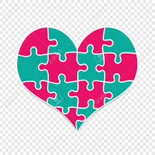 Include chic heart inside a puzzle piece as to symbolize love and lock this puzzle with another piece on your lover's hand. Heart Assembled Of Puzzle Pieces Isolated On Transparent Background Royalty Free Cliparts Vectors And Stock Illustration Image 116373152