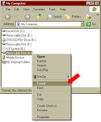 Here please choose ntfs as the target file system so as to break fat32 partition size limit, and hit start button. Formatting A Memory Card Flash Drive Or Device Using A Pc Mobile Site