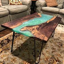 Live edge maple coffee table with a shelf. Custom Salvaged Hardwood Furniture Gallery Natural Edge Furniture