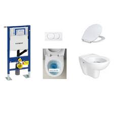 Découvrez également les cuvettes avec ou sans bride pour un entretien facilité. Pack Complet Wc Suspendu Geberit Autoportant Plaque Delta Blanche Cuvette Sans Bride Jacob Delafon Abattant Monaco Siamp Cdiscount Bricolage