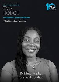 Our May alumni, Ms. Eva Hodge, is a graduate teacher at the ALHCS. Her  commitment to being a lifelong learner prompted her to attend the ACC in  2012, where she pursued her