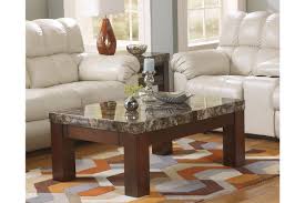 Miro white marble coffee table with natural wood base. Kraleene Coffee Table With Lift Top Ashley Furniture Homestore