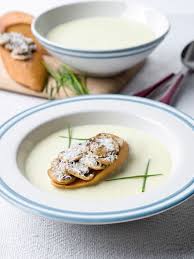 Creme De Poireaux Et Toast Aux Champignons Recept