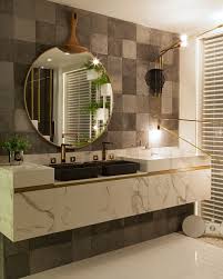 Que Luxo Esse Banheiro Por Daniela Andrade Para A Suite Master Do Casal Casa Cor Es Design De Interiores De Banheiro Banheiro Contemporaneo Banheiros Modernos