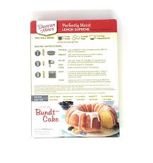 1 3.4oz package of instant lemon pudding & pie filling. Buy Duncan Hines Cake Mix Bundle Perfectly Moist Pineapple Supreme Strawberry Supreme Lemon Supreme 15 25 Online In Indonesia B0871q2k4k
