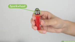 3 Ways To Flick A Bic Lighter Wikihow