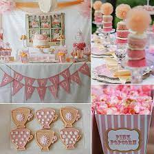 51 Of The Best Birthday Party Ideas For Girls Tea Party Birthday Kids Themed Birthday Parties Toddler Birthday Party