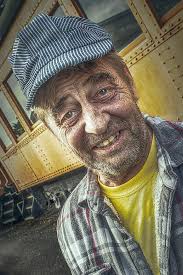 Introduction and photo of rail car repairman