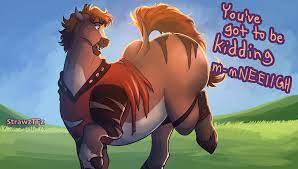 Feeling a little Horse by Strawz -- Fur Affinity [dot] net