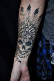 Facebook gives people the power to share and makes. Caveira Indio Tattooideasforguys Arm Tattoos For Guys Indian Skull Tattoos Tattoos For Guys
