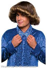 Mens 70s Prom Wig In Stock 70s Prom Wigs Funny Wigs