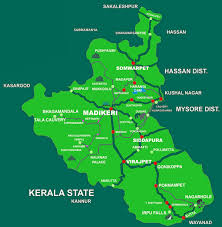In 2001 its population was 548,561, 13.74% of which resided in the district's urban centre, making it the least populous of the 30 districts in karnataka.the nearest railway stations are mysore junction, located around 95 km away and thalassery and kannur in kerala, at a distance of 79 km. Karnataka Tourist Places Map With Distance Tourism Company And Tourism Information Center