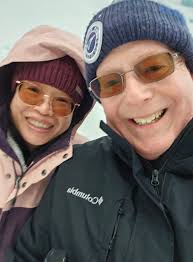 Introducing myself and sharing an Ice Castles photo