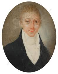 Doctor Carl August Heyne (?) ", German miniature, 1800/05