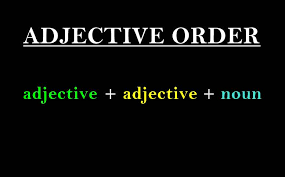 Definisi adjective noun adalah kata sifat yang berfungsi untuk menjelaskan sebuah kata benda (noun). Materi Adjective Order Urutan Kata Sifat Yang Benar Dimensi Bahasa Inggris