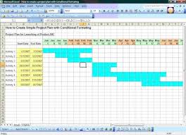 How To Create Simple Project Plan With Conditional