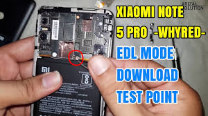 Edl point is known as emergency download mode, it is used to unlock the bootloader of the phone. How To Test Point Xiaomi Note 5 Pro Whyred Edl Mode Download Solusi Flashing Tanpa Ubl