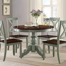 Better Homes And Gardens Cambridge Place Dining Table Multiple Finishes Walmart Com In 2021 Round Pedestal Dining Table Dining Room Table Makeover Dining Table In Kitchen