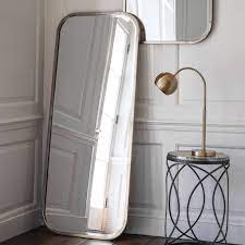Full length silver framed mirrors. Antiqued Silver Full Length Mirror By The Forest Co Notonthehighstreet Com