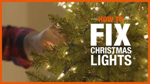You plug the tree in but not all the lights are shining. How To Fix Christmas Lights The Home Depot