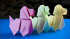 Diy how to fold a paper dog. Easy Way To Make A Paper Dog Origami Dog