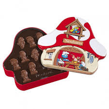 Join our mailing list one a month, with special offers Neuhaus Smurf Box 24 Pieces 261g Aelia Duty Free Belgium