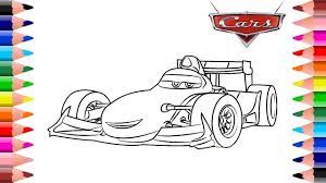 Cars 2 coloring pages printable coloring image. Disney Pixar Cars Francesco Bernoulli Car Coloring Pages Race Car Co Disney Pixar Cars Disney Pixar Pixar Cars