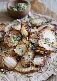Serve crunchy jicama french fries with dr. Jicama Chips Pan Fried Jicama Chips With Citrus Herb Seasoning