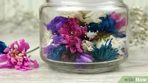 How to preserve dried flowers. 4 Simple Ways To Preserve Flowers In A Jar Wikihow