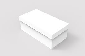 Clear blank rectangular cardboard phone crate mock up. White Box Mockup Psd Free Mockups Psd Template Design Assets