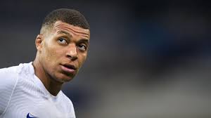 Kylian mbappe, a blur of blue and red. New Wink To Barca And Madrid Mbappe Is Not Sure To Be Still In The Psg