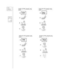 For questions 26 to 28, choose the correct words to complete the dialogue below. Kertas Ujian Bm Pendidikan Khas Bp