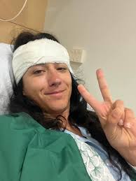 This morning my daughter Sarah had an angiogram to see if her AVM is  obliterated. She had gamma knife surgery January 2020 after a craniotomy  and unsuccessful surgical removal December 2019. We