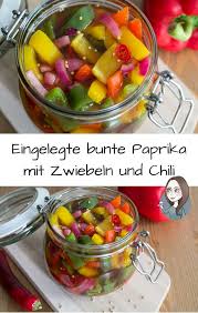 Eingelegte Bunte Paprika Rezept Makeitsweet De Rezepte Mit Paprika Rezepte Einmachrezepte