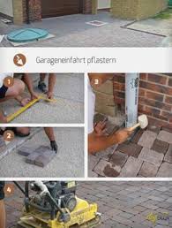 Garageneinfahrt Pflastern Anleitung Diybook Garageneinfahrt Garage Einfahrt Pflastern Anleitung