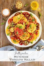 Ballymaloe Summer Tomato Salad Recipe Vegetable Side Dishes Recipes Summer Tomato Delicious Salads