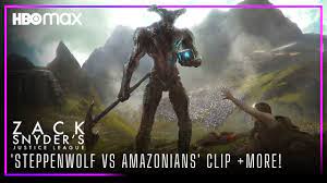 Aquaman vs steppenwolf (snyder cut) pic by jason momoa. Justice League Snyder Cut 2021 Steppenwolf Vs Amazons Clip Hbo Max Youtube