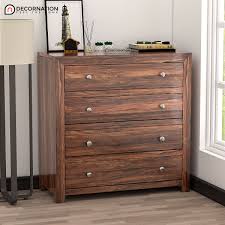 Brown storage cabinets and cupboards. Caesar Solid Wood Drawer Storage Cabinet Brown Decornation