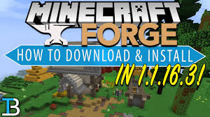 Players must have both, the version of forge and the same version of. How To Download Install Forge In Minecraft 1 16 3 Youtube