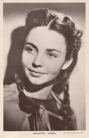 European Film Star Postcards: La Collectionneuse: Jennifer Jones