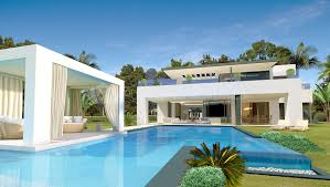 Un Complexe Prive De Luxe Des Villas Modernes A Las Lomas Del Marbella Club Luxury Villa Luxury Hotel Villa
