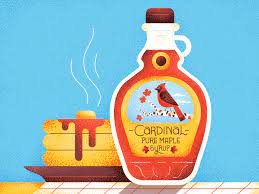 Cardinal Maple Syrup In 2020 Maple Syrup Syrup Design Inspiration
