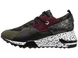 Steve Madden Cliff Sneaker Women S Shoes Olive Multi Cycling Shoes Women Sneakers Leather Shoes Woman